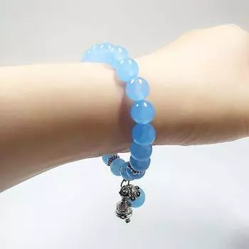 Женский браслет из бисера, натуральный хрустальный браслет, женский этнический стиль, женские подарки розовый