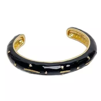 Женский браслет-манжета в французском стиле, эмалированный, женский браслет на руку, современный, ретро, открытый браслет, ювелирное изделие