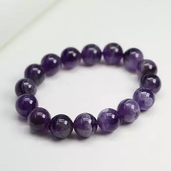 Женский браслет Natural Fantasy Purple Bracelet 6mm фиолетовый