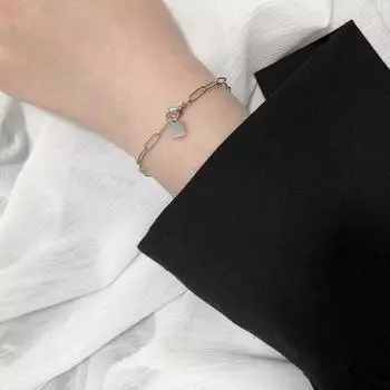 Женский браслет, не выцветающий, толстая цепочка, привлекательная универсальная регулируемая ювелирная подарочная позолоченная цепочка золотистый