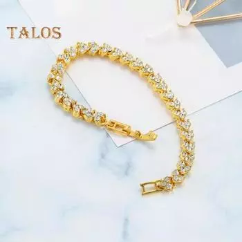 Женский браслет с пряжкой в стиле ретро, белый, черный, искусственный кристалл, форма сердца, кубический цирконий, формальные украшения для выпускного вечера, коктейльной вечеринки, невесты, запястье розового золота