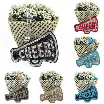 Женский брелок для девочек, классный, со стразами, украшения, брелки, кольца, держатели, шикарный кулон, украшение для сумки, модные аксессуары королевский синий