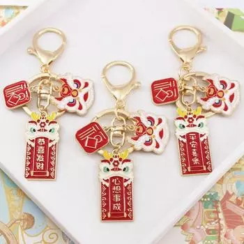 Женский брелок из цинкового сплава, подвеска на сумку, изысканное мастерство, новогодний брелок для автомобиля B