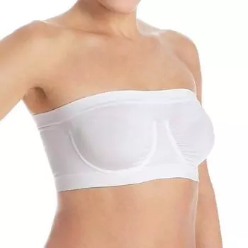 Женский бюстгальтер-бандо без бретелек, бесшовные бюстгальтеры без косточек, женский эластичный бюстгальтер-бандо без подкладок, укороченный топ-бюстгальтер-бандо 2XL