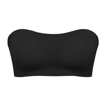 Женский бюстгальтер без бретелек, сексуальный, с открытой спиной, волшебный бандаж, бесшовный, цельный, свадебный, невидимый, нескользящий бюстгальтер S