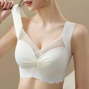 Женский бюстгальтер без косточек бюстгальтер пуш-ап нижнее белье чашка кружевной бюстгальтер нижнее белье мягкий женский цельный бюстгальтер 34BCD чёрный