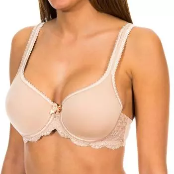 Женский бюстгальтер без косточек P04MW с чашками 90 COPA B белый