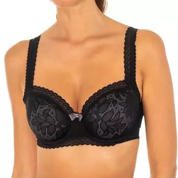 Женский бюстгальтер без косточек с чашками P07I2 90 COPA C чёрный