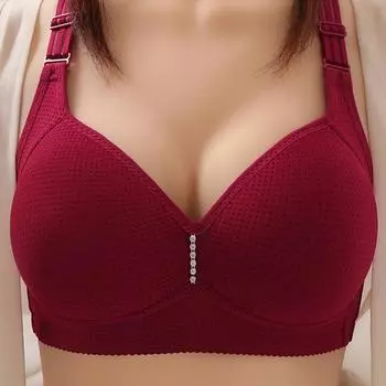 Женский бюстгальтер без ободка для женщин среднего и пожилого возраста, большая чашка, большой размер 36/80