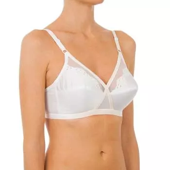 Женский бюстгальтер Magic Wire-Free Crisscross 0502 с чашками для комфортной и естественной поддержки 105 COPA B белый