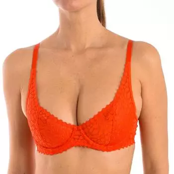 Женский бюстгальтер на косточках Generous 00DFE 90 COPA B оранжевый