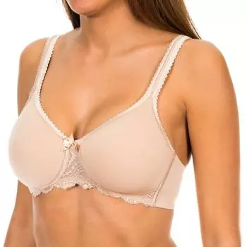Женский бюстгальтер на косточках P04MV с чашками 100 COPA B бежевый