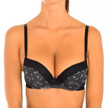 Женский бюстгальтер пуш-ап на косточках D08FA 90 COPA B чёрный