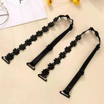 Женский бюстгальтер с цветочным принтом, адаптер-конвертер, регулируемое платье, аксессуары для нижнего белья белый