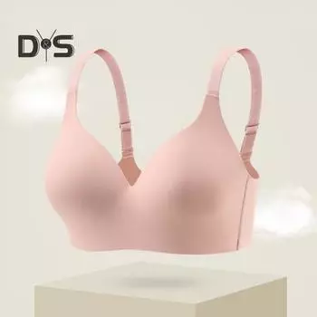 Женский бюстгальтер с регулируемым плечевым ремнем, пуш-ап, защита от зацепления, однотонный, полное покрытие, без косточек, застежка сзади, чашечка Clousre 3/4 из пеноматериала, повседневный, для занятий спортом, для поездок на работу S розовый