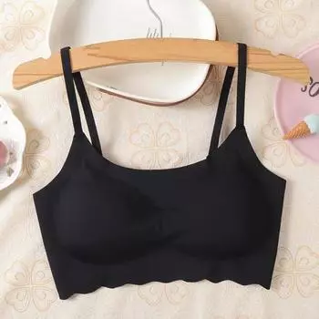 Женский бюстгальтер Yousheng с регулируемым ремешком, бесшовный, однотонный, высокая растяжимость, максимальный комфорт, ударопрочный, с эффектом пуш-ап, без зацепов, беспроводной, ежедневный бюстгальтер для йоги S