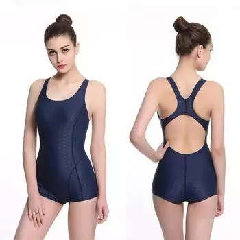 Женский цельный обтягивающий купальник большого размера для занятий спортом, профессиональных тренировок, купальники M