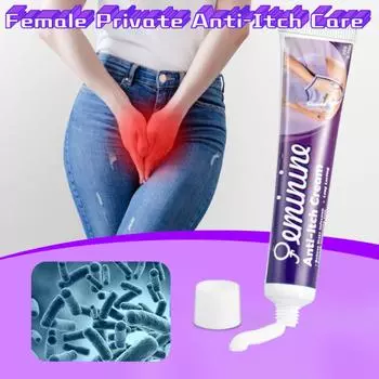 Женский частный уход Противозудный уход за телом Внешний One Size фиолетовый