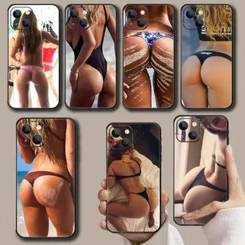 Женский чехол для телефона с сексуальной задницей и бикини для iPhone Samsung Galaxy Redmi Xiaomi Oppo OnePlus Note SA 7 8 9 10 11 12 13 14 20 21 22 23 53 54 Pro Ultra iPhone 6 or 6S