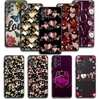 Женский чехол с бабочкой и короной для Samsung Galaxy A14 A73 A53 A71 A51 A31 A33 A22 A12 A21s A13 A32 A52s A72 A52 A23 Samsung A73 5G