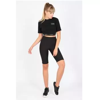 Женский черный байкер