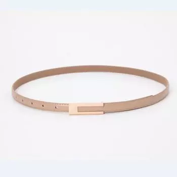 Женский черный тонкий ремень в стиле ретро — классический, универсальный, идеально подходит для юбок, рубашек и костюмов 105cm