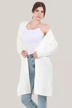 Женский длинный кардиган