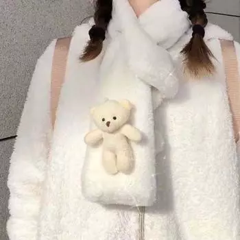 Женский Для Девочки Шаль Нашейный платок Однотонный Шарф с крестиком Утеплитель для шеи Мягкий Шарф Теплый Шарф B