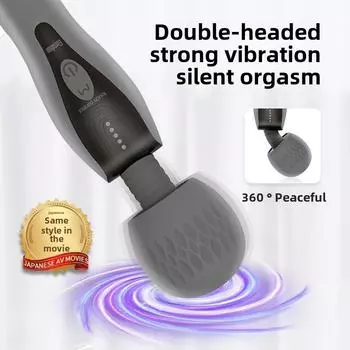Женский двухголовый сильный вибратор с сенсорным экраном и инвертором, мастурбатор, взрослые эротические сексуальные продукты