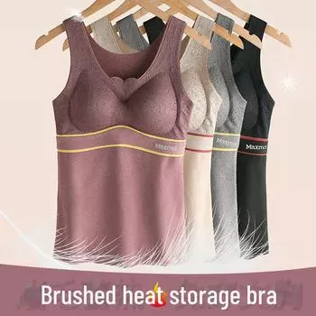 Женский двухсторонний терможилет со встроенным бюстгальтером - новый стиль осень/зима 2XL серый