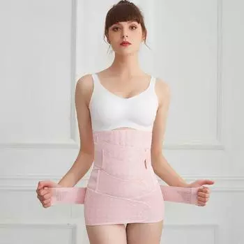 Женский дышащий послеродовой пояс для естественных родов и родов с помощью кесарева сечения. Корректирующий пояс для талии и поддерживающий живот. M
