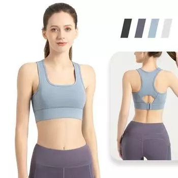 Женский дышащий спортивный бюстгальтер поглощает пот противоударный мягкий спортивный бюстгальтер для бега, фитнеса, йоги S белый