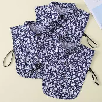 Женский фальшивый воротник Универсальный фальшивый воротник Цветочный воротник рубашки Воротник рубашки Фальшивый воротник Декоративные аксессуары Воротник