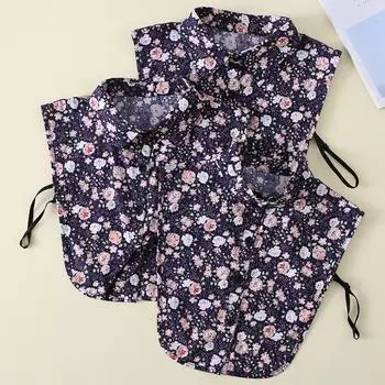 Женский фальшивый воротник Универсальный фальшивый воротник Цветочный воротник рубашки Воротник рубашки Фальшивый воротник Декоративные аксессуары Воротник