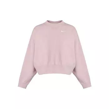 Женский флисовый пуловер Nike Sportswear Essential, топы цвета шампанского CK0169-645 L