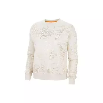 Женский флисовый пуловер Nike Sportswear Icon Clash, топы кремово-белого цвета CZ1869-104 S