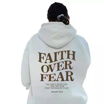 Женский флисовый свитер с длинными рукавами и капюшоном, принт XS красный