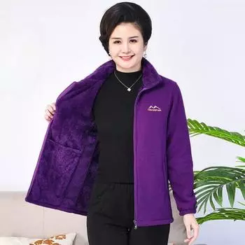 Женский флисовый свитер с толстым флисом, осенне-зимняя куртка из кораллового флиса XXXXXL чёрный