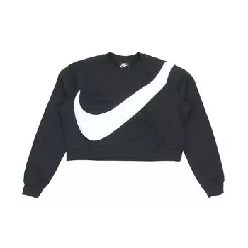 Женский флисовый свитшот Nike Sportswear Swoosh, черный BV3934-011 L
