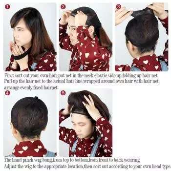 Женский градиентный длинный волнистый парик с центральным пробором, прическа, кудрявый накладной парик вино красного