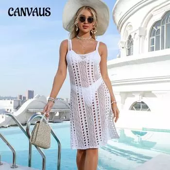 Женский халат с вырезом и разрезом, пляжное платье в стиле отпуска, пляжный халат, камзол S белый