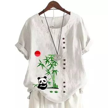 Женский хлопковый повседневный топ с круглым вырезом и короткими рукавами, 11 цветов S розовый