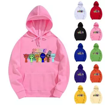 Женский и мужской однотонный спортивный свободный пуловер с длинным рукавом и карманом, толстовка сверху L бежевый