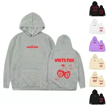 Женский и мужской однотонный спортивный свободный пуловер с длинным рукавом и карманом, толстовка сверху XXL чёрный