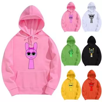 Женский и мужской однотонный спортивный свободный пуловер с длинным рукавом и карманом, толстовка сверху L чёрный