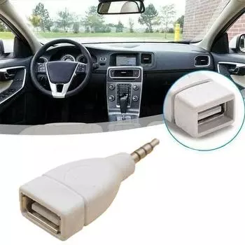 Женский и мужской USB 2,0 3,5 мм AUX аудио разъем аудио конвертер адаптер аудио конвертер автомобильный аудиоадаптер