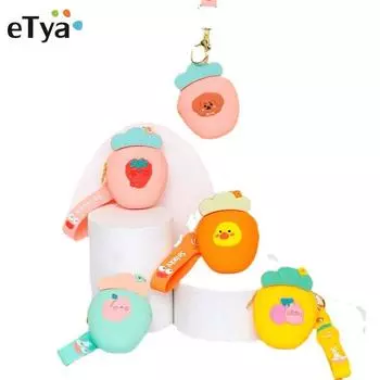 Женский Ins, милый мини-кошелек с редисом, милый мультяшный чехол для студентов, корейский мини-кошелек для денег, ключи, сумки для наушников, сумки для монет, новинка 2022 года