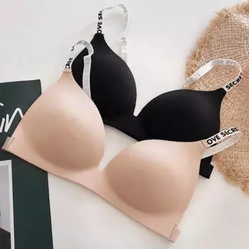 Женский интегрированный бюстгальтер Gather No Steel Ring Bra One Size