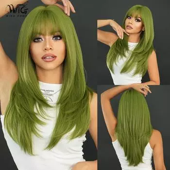 Женский искусственный парик, 63 см, волосы Cospaly St. День Питера Паркера, полный головной убор, сетка для волос в виде розы, головной убор, украшение для красоты, парик 63cm 24 Inch зелёный