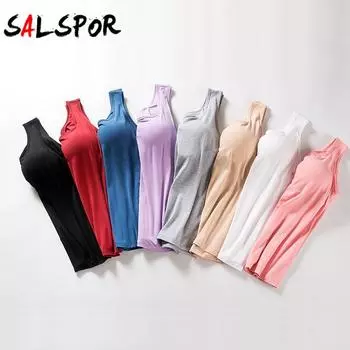 Женский камзол, летние повседневные майки, однотонный жилет